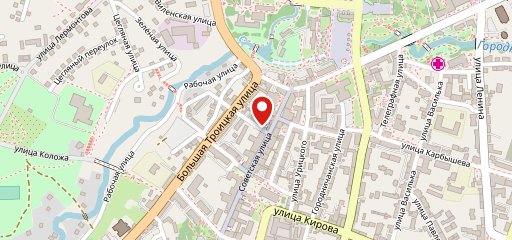 кафе "Тандыр" на карте