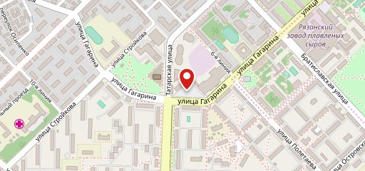 Тандыр на углях на карте