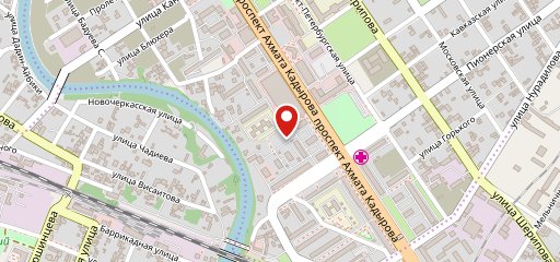 Тандырная на карте