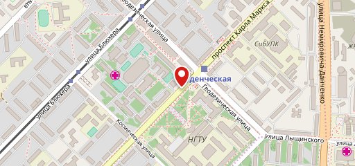 Тандырная на карте