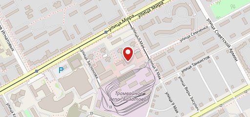 Тандырная на карте