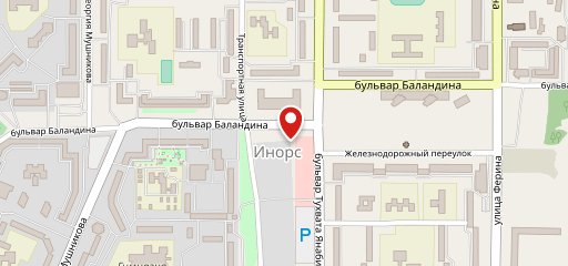 Тандырная на карте