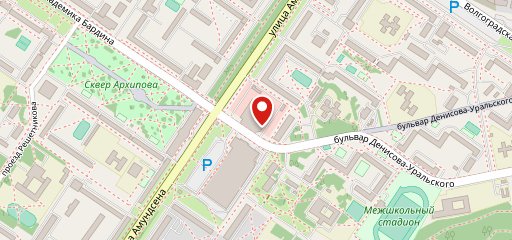 Тандырная № 1 на карте