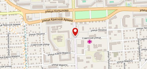 Танечка на карте