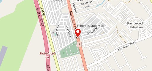 SHINIS TAPTSIBOG MACARTHUR RESTAURANT на карте