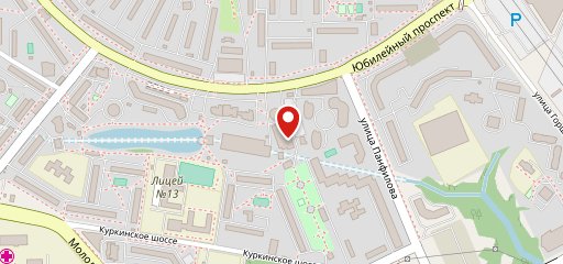 Тарелка на карте