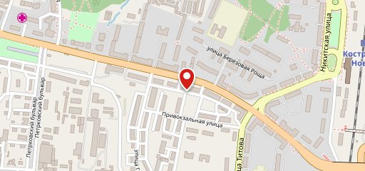 Тарелка на карте