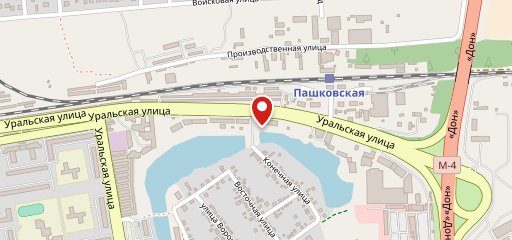 Тарелка на карте
