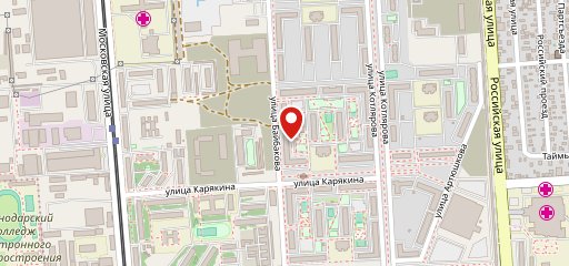 Тарелка на карте