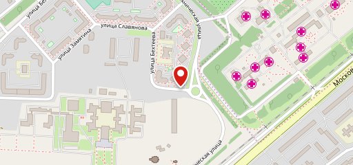 Тарелка на карте