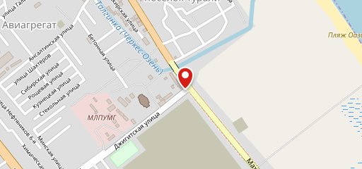 Тарелка на карте