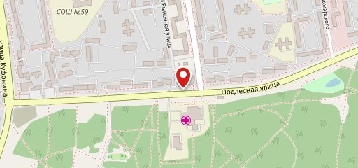 Тарелка на карте