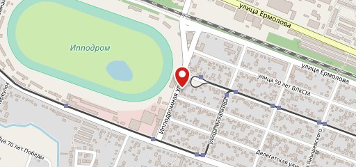 Тарелка на карте