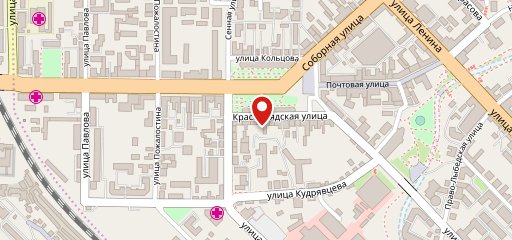 Тарелка на карте