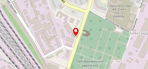 Тарелка на карте