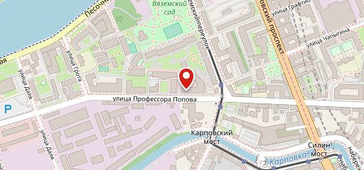 Тарелка на карте