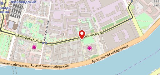 Тарелка на карте