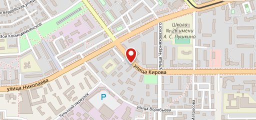 Тарелка на карте
