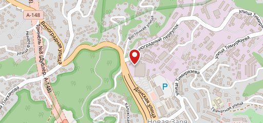 Тарелка на карте