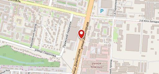 Тарелка на карте