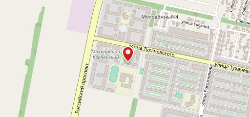 Тарелка на карте