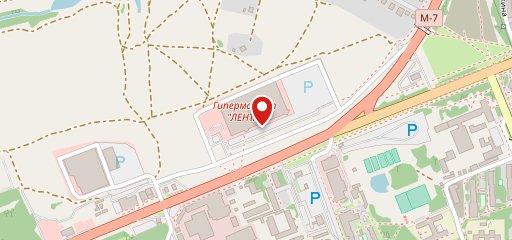 Тарелка на карте