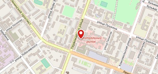 Кафе Простая еда на карте
