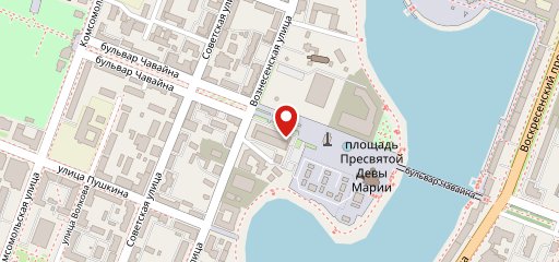 Тарелка на карте