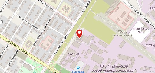 Тарелочка на карте