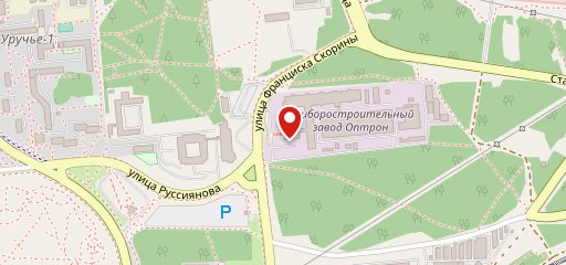 Столовая на карте