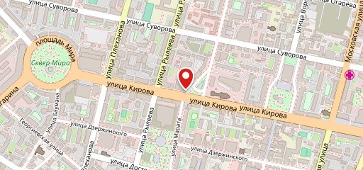 Ташир Пицца на карте
