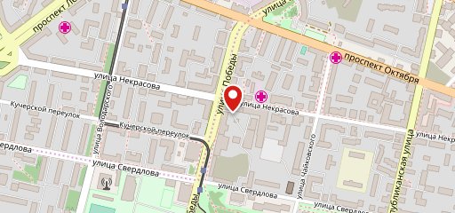 Ташир, сеть пиццерий на карте