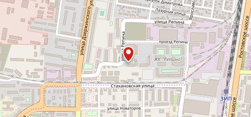 Тайская и европейская кухня на карте