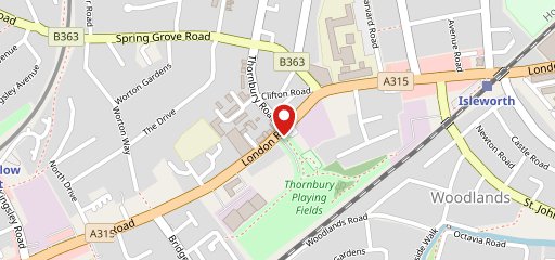 The Milford Arms на карте