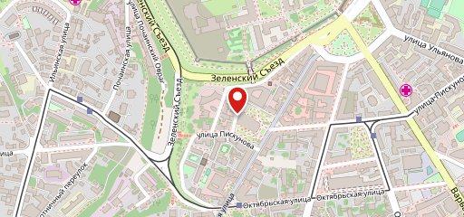 Театральная площадь на карте