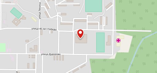 Театральное на карте