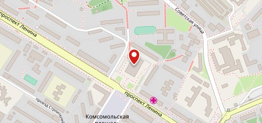 Театральное на карте