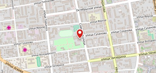 Театральное на карте
