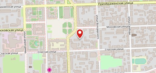 Театральное на карте