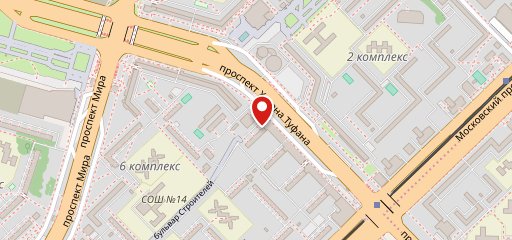Театральное на карте