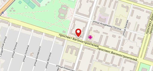 Театральное на карте