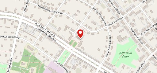 Театральное на карте
