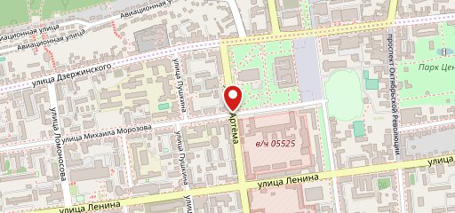 Театральное на карте