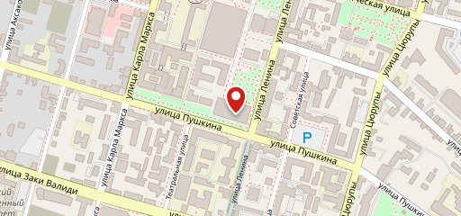 Театральное на карте