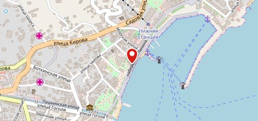 Театральное на карте