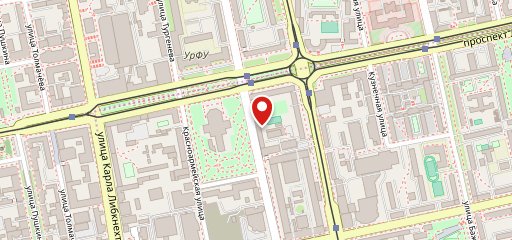 Театральное на карте