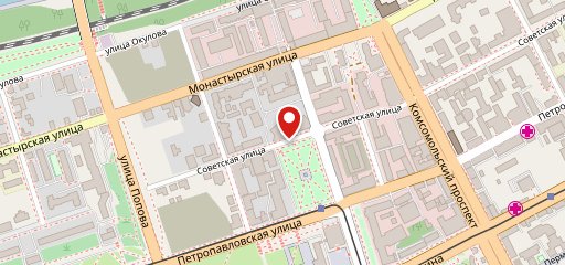 Тебриз, кафе на карте