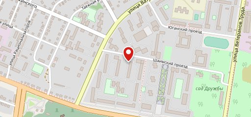 Тебриз на карте