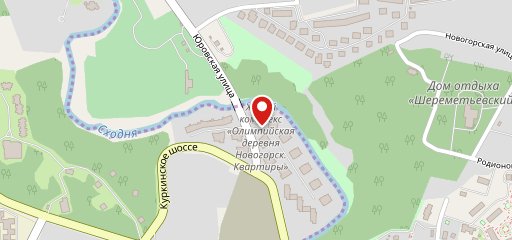 Тиксон на карте