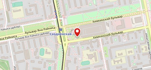 Телега на карте